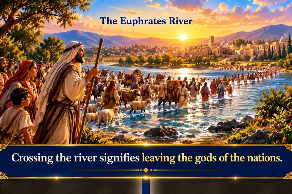 Crossing the River: leaving the gods of the nations (Josh 24:2–3, 14–15)